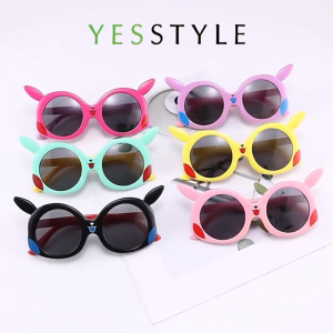 Yesstyle  Kacamata Hitam Anak Frame Bulat Pokemon Lucu Kids Sunglasses