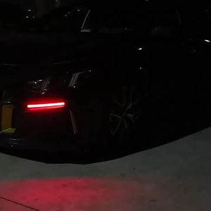 2 Đèn LED Xe Hơi Chạy Ban Ngày 12V Chống Nước Xi Nhan Tuần Tự Màu Vàng Dòng Chảy Đa Năng Đèn Pha Ô Tô DRL
