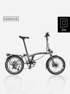 CRANSTON | Lightweight Portable Three-fold Bicycle D10
