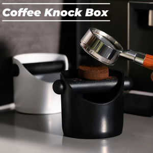 Coffee Knock Box Espresso Coffee Small Bin Plastic Dump Bin Removable Espresso Desktop Knock Box Bin
