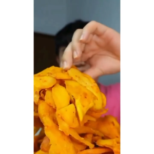 Dried Mango With Salt And Chili Exported Goods Delicious Sour And Spicy (No Fiber) Dried Fruits Snack