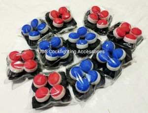 10 sets RUBBER GLOVES(Red and Blue)Gamefowl Sparring GovesPanabong/Cockfighting Accessories