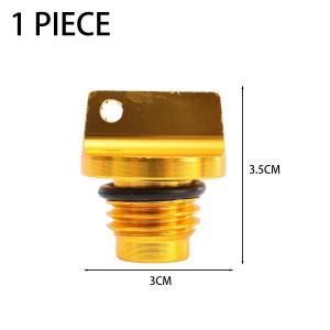 4PCS Universal Motorcycle Oil Filler Cap Screw CNC Aluminum Alloy Engine Oil Cup Cover Plug Moto Accessories for Scooter Dirt Bike
