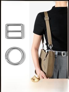 Evelin Evelyne Bag Back Shoulder Strap Waistband Tightener Change Length Japanese Buckle DIY Transformation Hardware Buckle Accessories