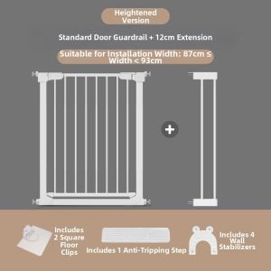 LIBODUN | Tall Child Safety Gate Stair Barrier