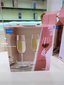 Bộ 6 Ly Champagne thuỷ tinh OCEAN - The Moment of Prestige Edition