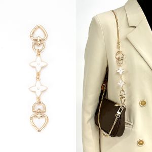Bag Charm compatible For LV Handbag Shoulder Strap Extender Chain Clover Replacement Bag Chain decorative Chain DIY Women Bag Accessories 