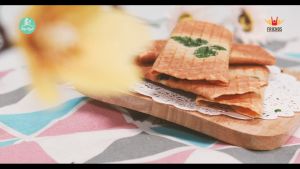 Bánh quế kẹp ngò rí nhân đậu phộng thơm ngon gói 450g