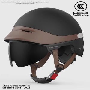 XunTing | 3C Certified Safety Helmet with Sun Protection Half Helmet