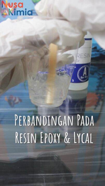 [Khusus Pulau Jawa] Epoxy Resin Bening 1,5 Kg - Hasil Keras Dan Super ...