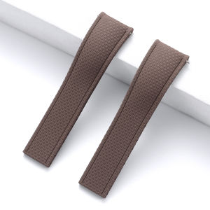 Dây Đeo Đồng Hồ Cao Su FKM Cong Đa Năng Khóa Nhanh 20mm/21mm/22mm Có Thể Điều Chỉnh Kích Thước Dành Cho Lặn Nam Và Nữ