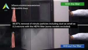 SHARP FZ-J80HFE  ไส้กรองอากาศ  กรองPM2.5 กลิ่น ไวรัส FP-J80TA FP-J60TA (เกรดแพทย์ HEPA H13) รุ่นที่ใช้ได้ FP-J60TA-W FP-J60TA-H FP-J80TA FP-J80TA-W FP-J80TA-H