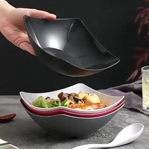 Bộ Bát Hình Dáng Độc Đáo Phong Cách Bắc Âu 4 Chân Gồm 2/4/6 Chiếc Làm Từ Nhựa Thân Thiện Với Môi Trường Dùng Cho Nhà Hàng Nhà Bếp