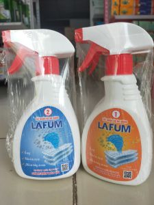 Tẩy mốc quần áo màu Mori/Lafum Sạch bay vết mốc thâm kim ố vàng giữ nguyên màu vải chai 500ml x 2