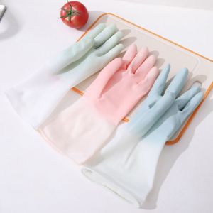 GROCERIY Repeatable Elastic Kitchen Housework Household Rubber Gloves Cleaning Tool Cleaning Gloves Silicone Gloves