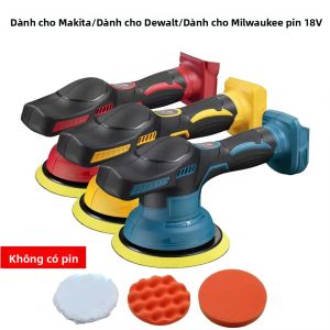 Máy Đánh Bóng Xe Điện Không Dây 8 Tốc Độ Có Thể Điều Chỉnh Dùng Để Đánh Bóng Chà Nhám Phủ Lớp Bảo Vệ Tương Thích Với Pin 18V Của MT/Dewalt/Milwaukee