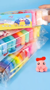 Murah Banget - Ultralight Clay Anak / Mainan Clay Polymer / Set Warna Cerah