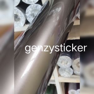 Stiker Skotlet Grey Metallic & Candy Sticker Abu Super Glossy