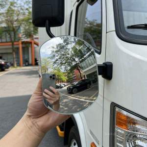 Large Car Side Mirrors Blind Zone Mirrors 60 Degree Wide Angle Additional Spherical Dead Zone Mirrors on Regular 1/2pcs