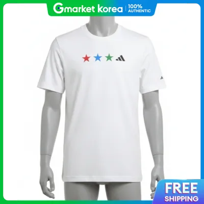 adidas | Áo thun Adidas FIFA World Cup 26 họa tiết bản đồ màu trắng KB2530