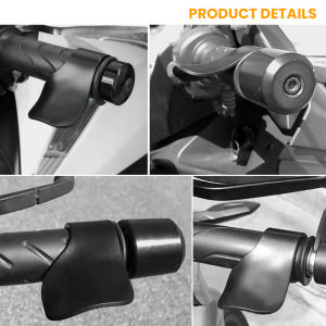 Naukaha【Ready in Stock】 Motorcycle Throttle Grip Booster Handle Plastic Clip Grips Clamp 1Pc