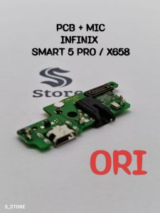 CONNECTOR CHARGER INFINIX SMART 5 PRO X658 ORI PAPAN KONEKTOR CAS PCB BOARD USB BOARD CASAN CON TC INFINIX SMART 5 PRO X658 ORIGINAL + IC