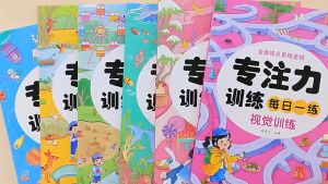 Visual Training & Focus Enhancement Activity Game Book Set(6-Books)Boost Focus and Logical Thinking-B053