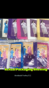 Adult&Kids High Quality EVA Raincoat Cover Waterpoof Reusable Outdoor Waterproof EVA Raincoat