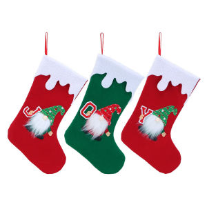Christmas Socks Christmas Stocking Christmas Hanging Decor with Lights Led Xmas Decoration Christmas Ornaments Christmas Decoration