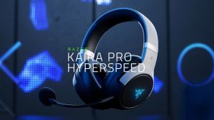 Tai nghe không dây choàng đầu Razer Kaira Pro HyperSpeed-Licensed PlayStation 5 Wireless Gaming Headset_Mới hàng chính hãng