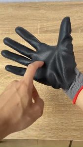 Găng tay lao động 3M găng tay chống cắt chống mài mòn cấp độ 1 bao tay bảo hộ lao động phủ PU