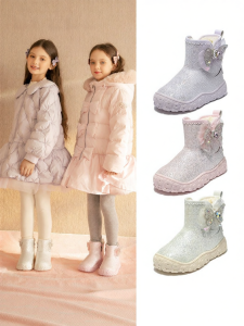 Belle | Winter New Princess Boots with Fleece Childrens Boots
