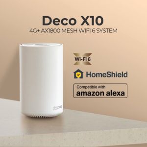TP-Link Deco X20-4G (1-Pack) 4G+ AX3000 Whole Home Mesh WiFi 6 Gateway