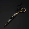 Black Gold Coated Hair Scissors 6.0inch. 