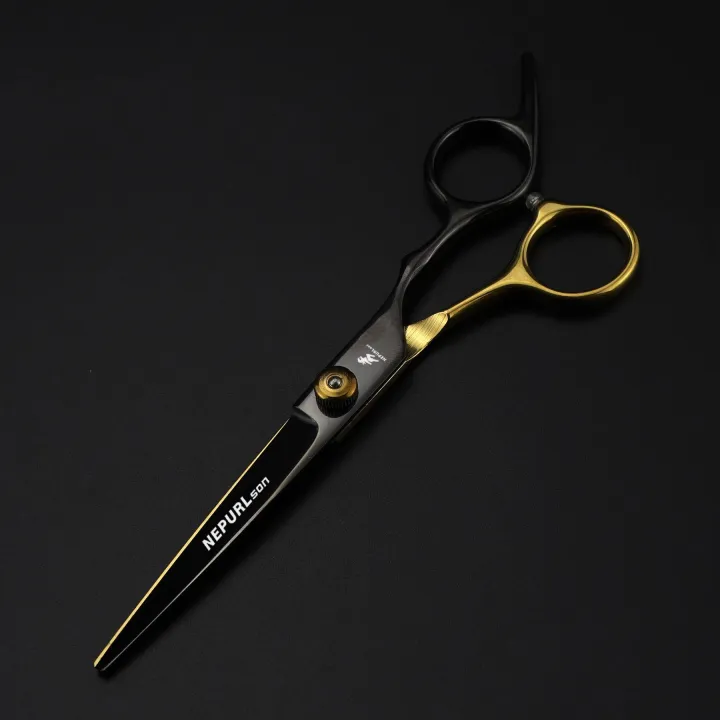 Black%20Gold%20Coated%20Hair%20Scissors%206.0inch%20-%20Image%204