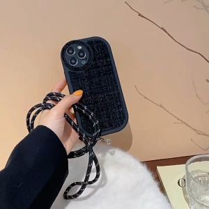 Colorful Mobile Phone Lanyard Adjustable Cross Body Style Phone Case Rope Anti-lost Phone Case Lanyard