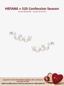 HEFANG Jewelry | Luxurious Earrings Elegant Design Studs