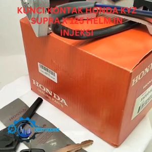 KUNCI KONTAK SET HONDA AHM KYZ SUPRA 125 HELM IN INJEKSI SOKET 4 KUALITAS ASLI ORIGINAL HONDA AHM