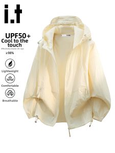 izzue | UV Protection Cooling Sun-Protective Hooded Lightweight Jacket