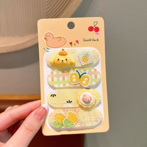 Strong Adhesive Magic Tape Hairband Childrens Dog Ears Forehead Sticker Princess Girl Hairband Cute Dog Design Sweet Style