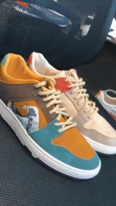 Peps Sepatu sneakers Pria Keren Bahan Suede Elastis Import Terbaru – Shinjuku