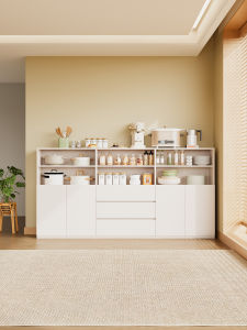 Modern Simple White Multifunction Dresser