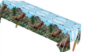 2PCS Dinosaur Party Tablecloth Dinosaur Plastic Table Cover Dinosaur Party Supplies Dinosaur Tablecloth for Kids Dinosaur Birthday Party Decorations Dino Baby Shower Party Supplies 54"x108"