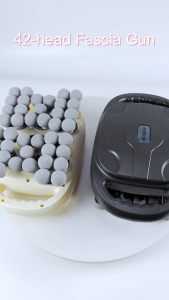 【Local Delivery】Foreverlily New 42-Head Fascia Deep Tissue Massager for Whole Body Pain & Muscle Fatigue Relief | Red Light Hot Compress Strong Power Body Massage Tool for Waist/Arm/Calf