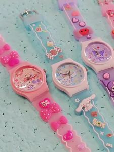 Kids Watch Sanrio cute cartoon electronic watch Kuromi Cinnamoroll Melody toy gift for girls