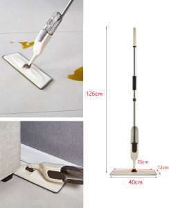 Cây Lau Nhà Phun Sương Thông Minh - Chổi Lau Nhà Thông Minh 3in1 kết hợp đầu xoay 360 độ Có Bình Xịt Nước Tự Động