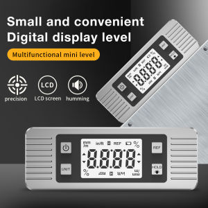 Electronic digital inclinometer high precision 90 degree ruler measuring angle meter