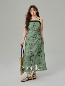 Váy Dài Không Tay Cỡ Lớn Màu Đen Mùa Hè 2025 Váy Dài Cạp Cao Kiểu Dáng Chữ a Phong Cách Hàn Quốc Trang Phục Công Sở