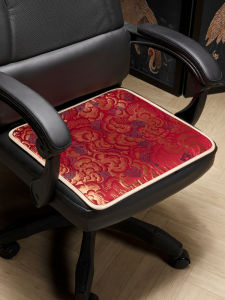 Anti-Slip Chinese Style Office Chair Cushion Luxury Sitting Pad for Extended Use in All Seasons Suitable for Home Or Office