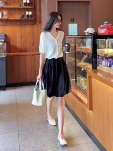 Summer Clothes Matching a Complete Set of Womens Clothing for This Years Popular Beautiful Little Fashion Capable Temperament Dress Two-piece Set